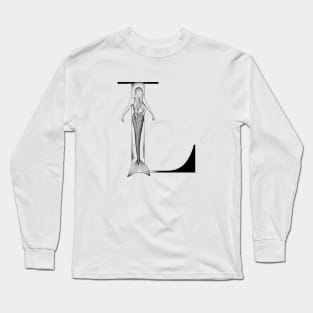 Mermaid Monogram L Long Sleeve T-Shirt